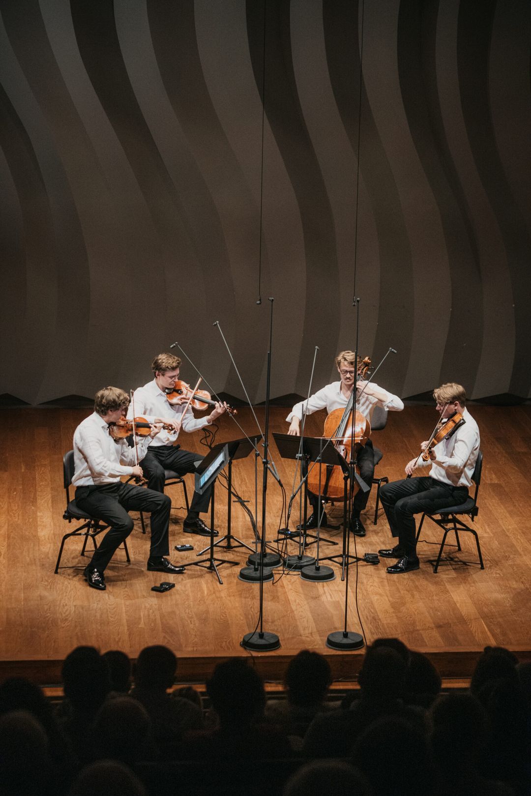 Katowice. Międzynarodowy Konkurs Muzyczny im. Karola Szymanowskiego. Monbijou Quartet (kwartet smyczkowy). 21 września 2023