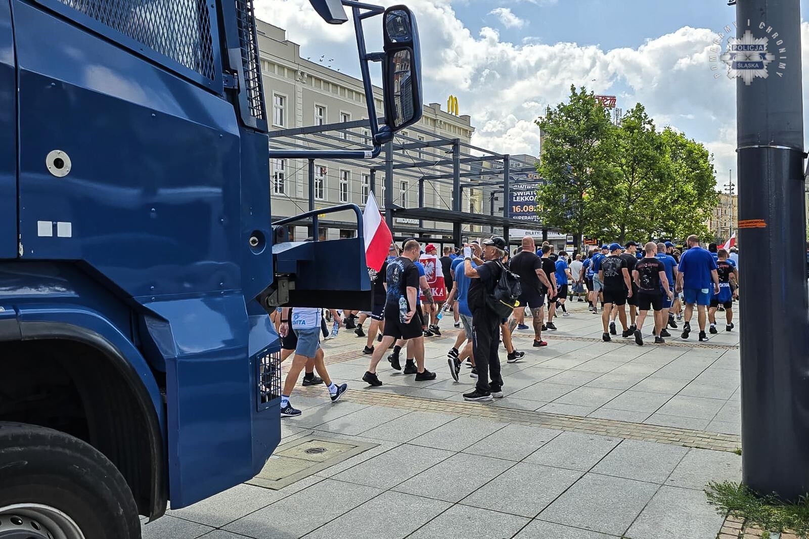 Katowice. Manifestacja pod hasłem: „Stop imigracji”. 19 lipca 2025.