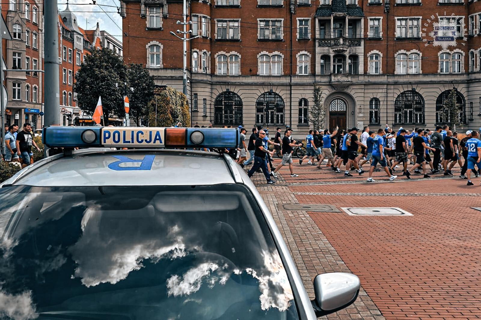 Katowice. Manifestacja pod hasłem: „Stop imigracji”. 19 lipca 2025.