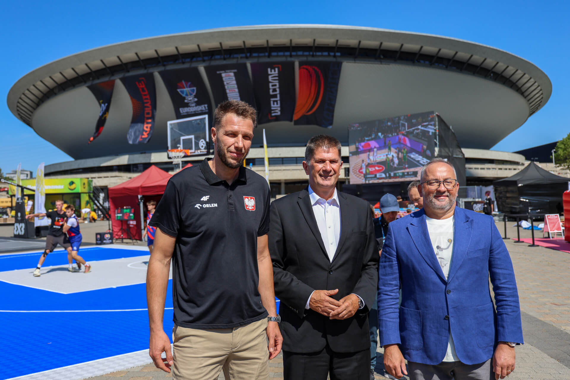 Katowice i PZ Kosz zapraszaja na Euro Basket Katowice 2025 fot K Kalkowski