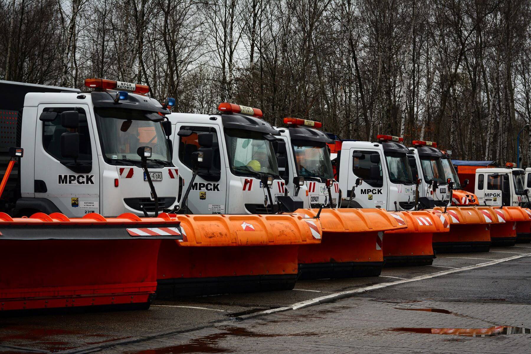 Katowice zima MPGK