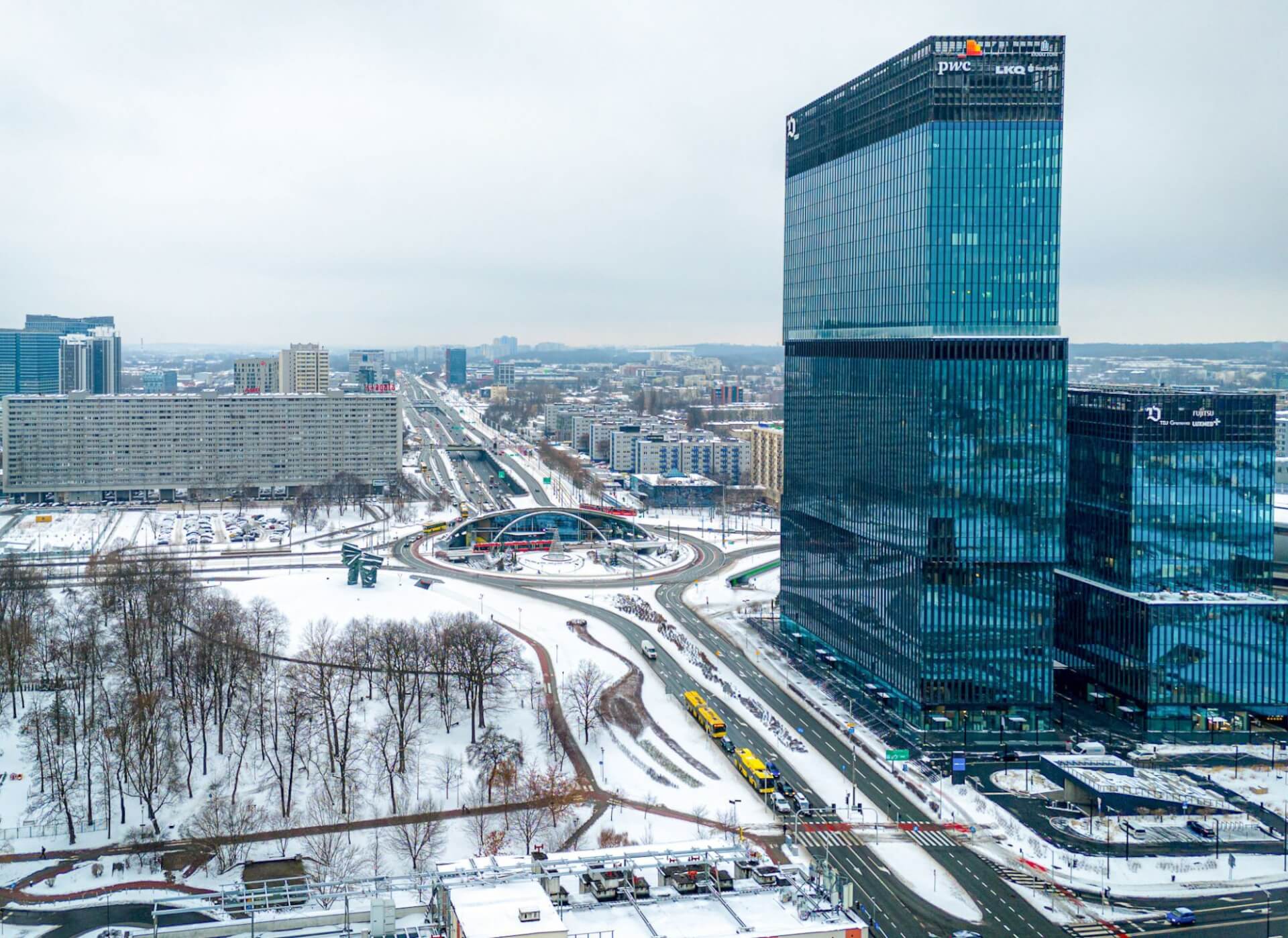 Katowice zima