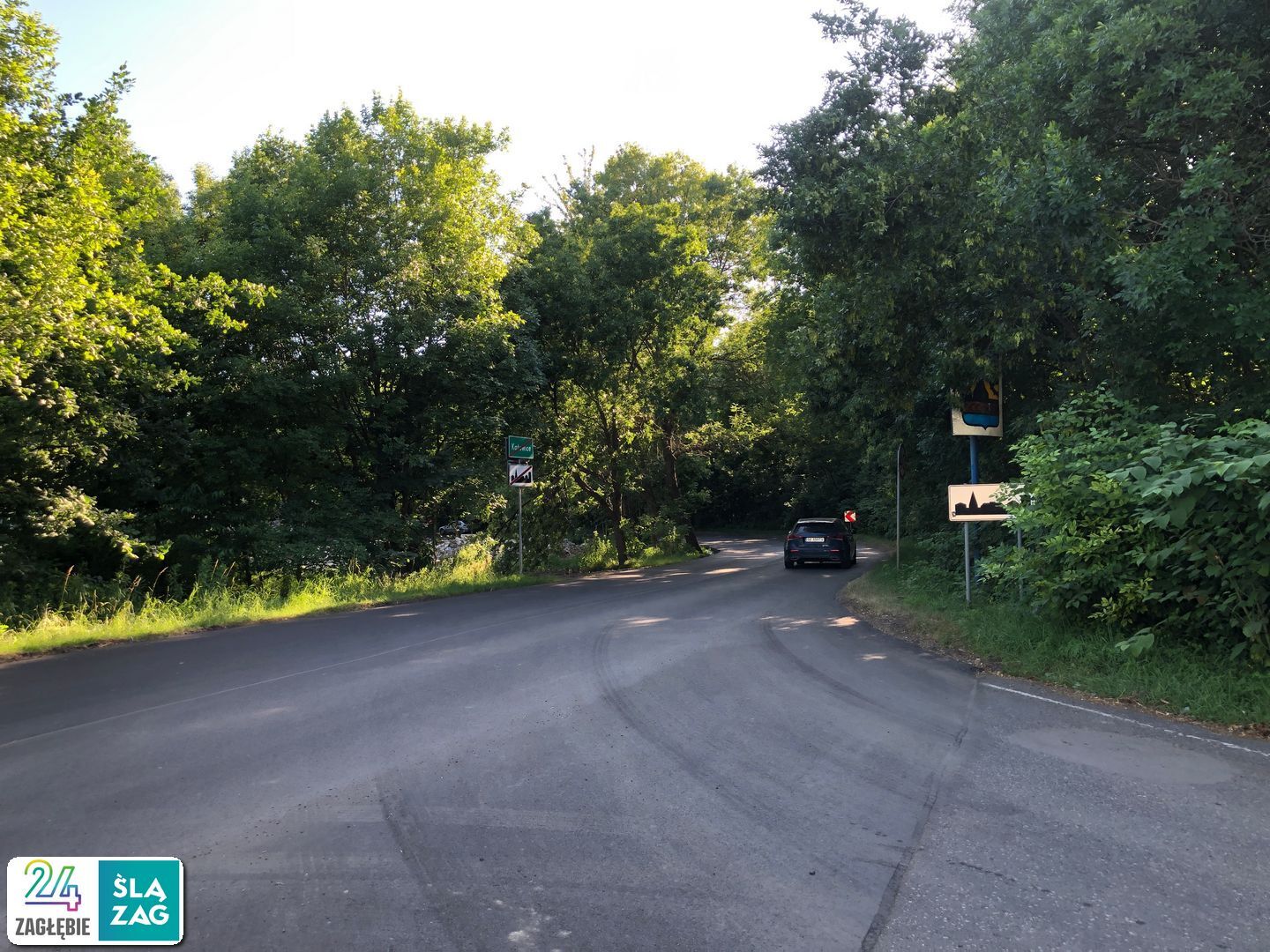 Katowice-Dąbrówka Mała. Ulica Milowicka – wyjazd z MPGK. 30 czerwca 2025.