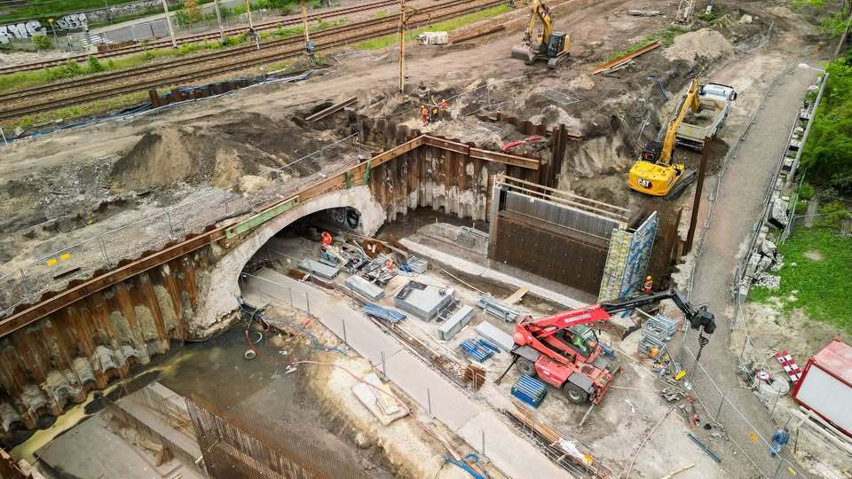 Ulica Kłodnicka, Katowice, wiadukt