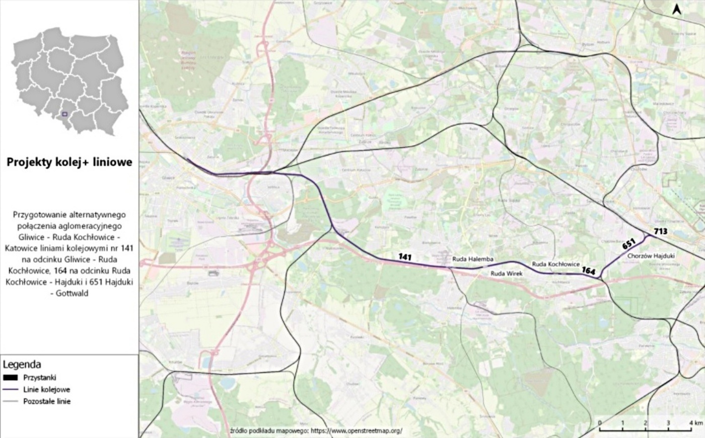Kolej plus alternatywne polaczenie Gliwice Katowice