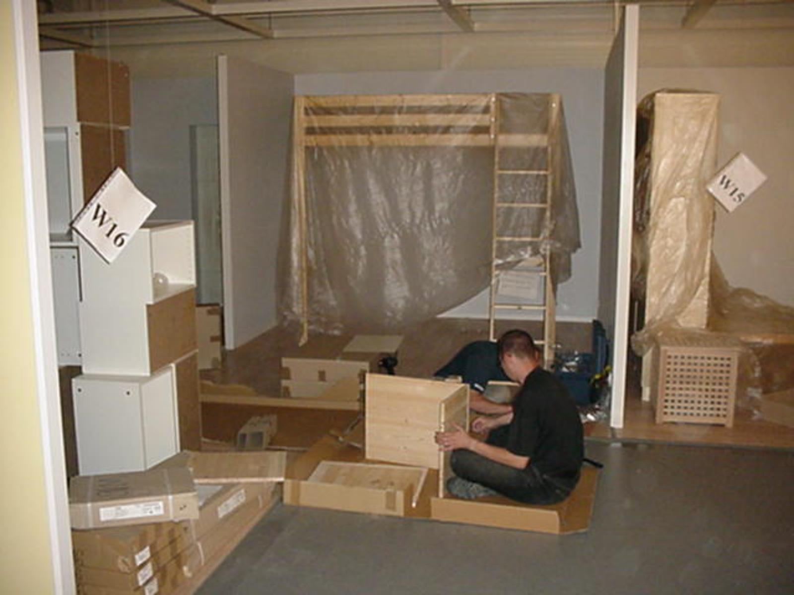 IKEA Katowice 2000 r, wnętrze