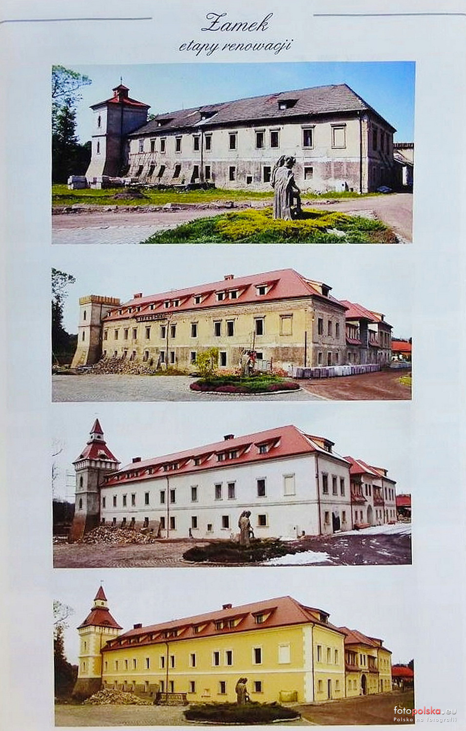 Kompleks zamkowy Stare Tarnowice, remont
