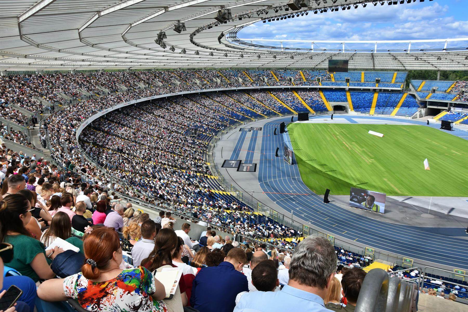 Kongres Świadków Jehowy na Stadionie Śląskim foto JW ORG 1