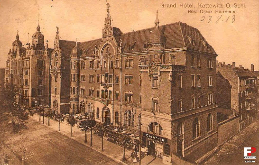 Dawny Grand Hotel w Katowicach - później wieloletnia siedziba Muzeum Śląskiego