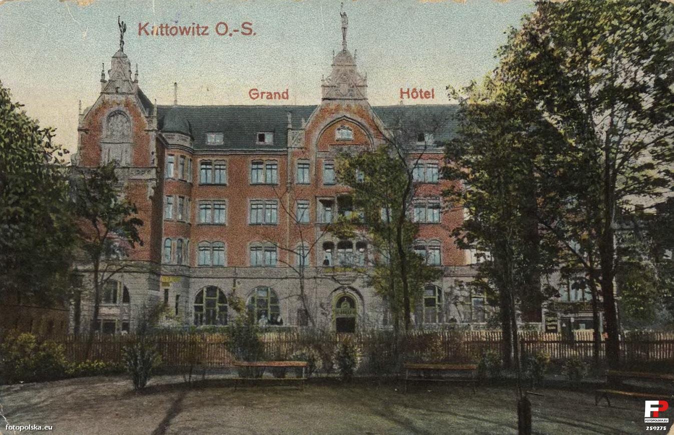 Dawny Grand Hotel w Katowicach - później wieloletnia siedziba Muzeum Śląskiego