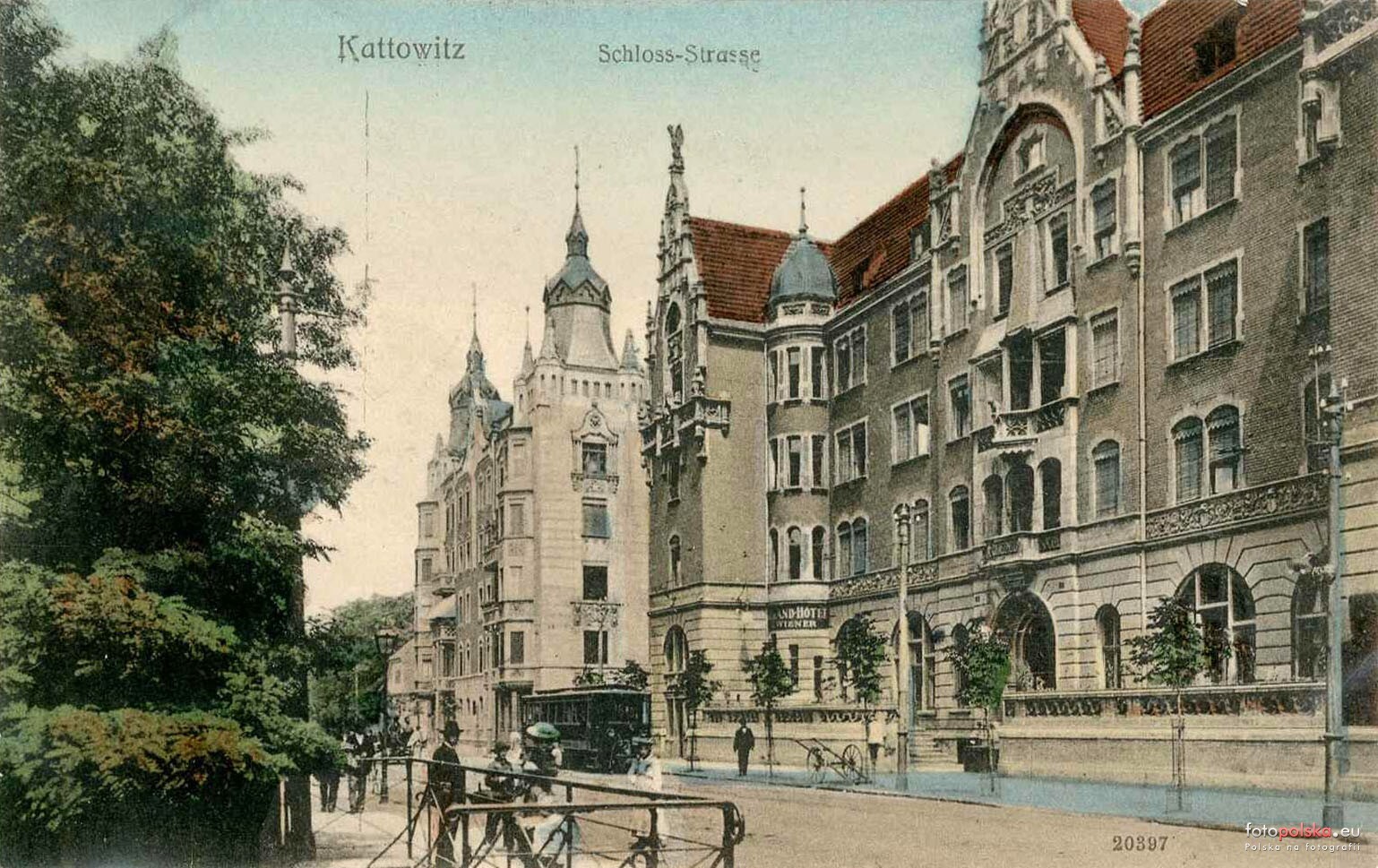 Dawny Grand Hotel w Katowicach - później wieloletnia siedziba Muzeum Śląskiego