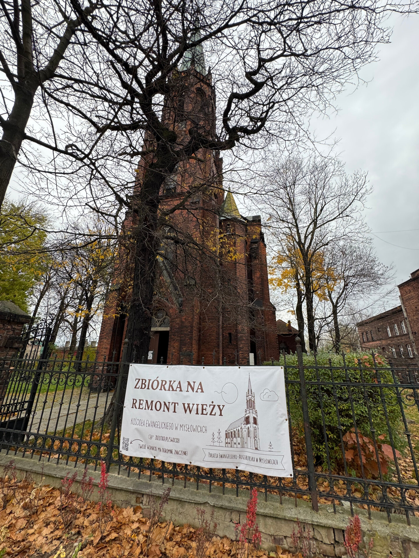 Kościół ewangelicki w Mysłowicach wymaga remontu