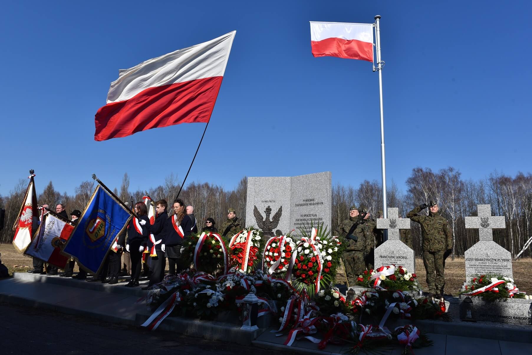 Kwatera Niezłomnych na cmentarzu komunalnym w Katowicach