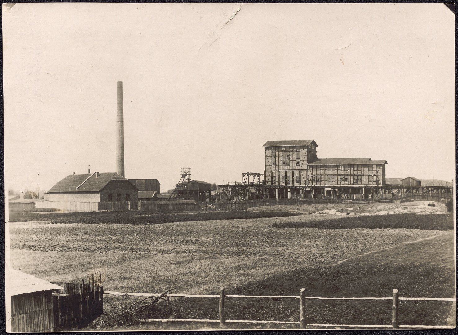Łagisza. Kopalnia Węgla Kamiennego «Mars». Po 1918 roku.