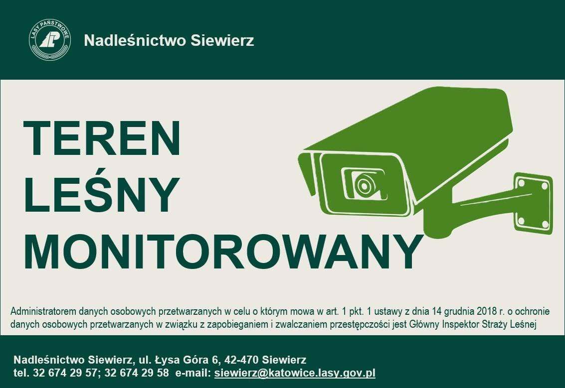Lasy Nadleśnictwa Siewierz Lasów Państwowych. Tablice informacyjne. Sierpień 2026
