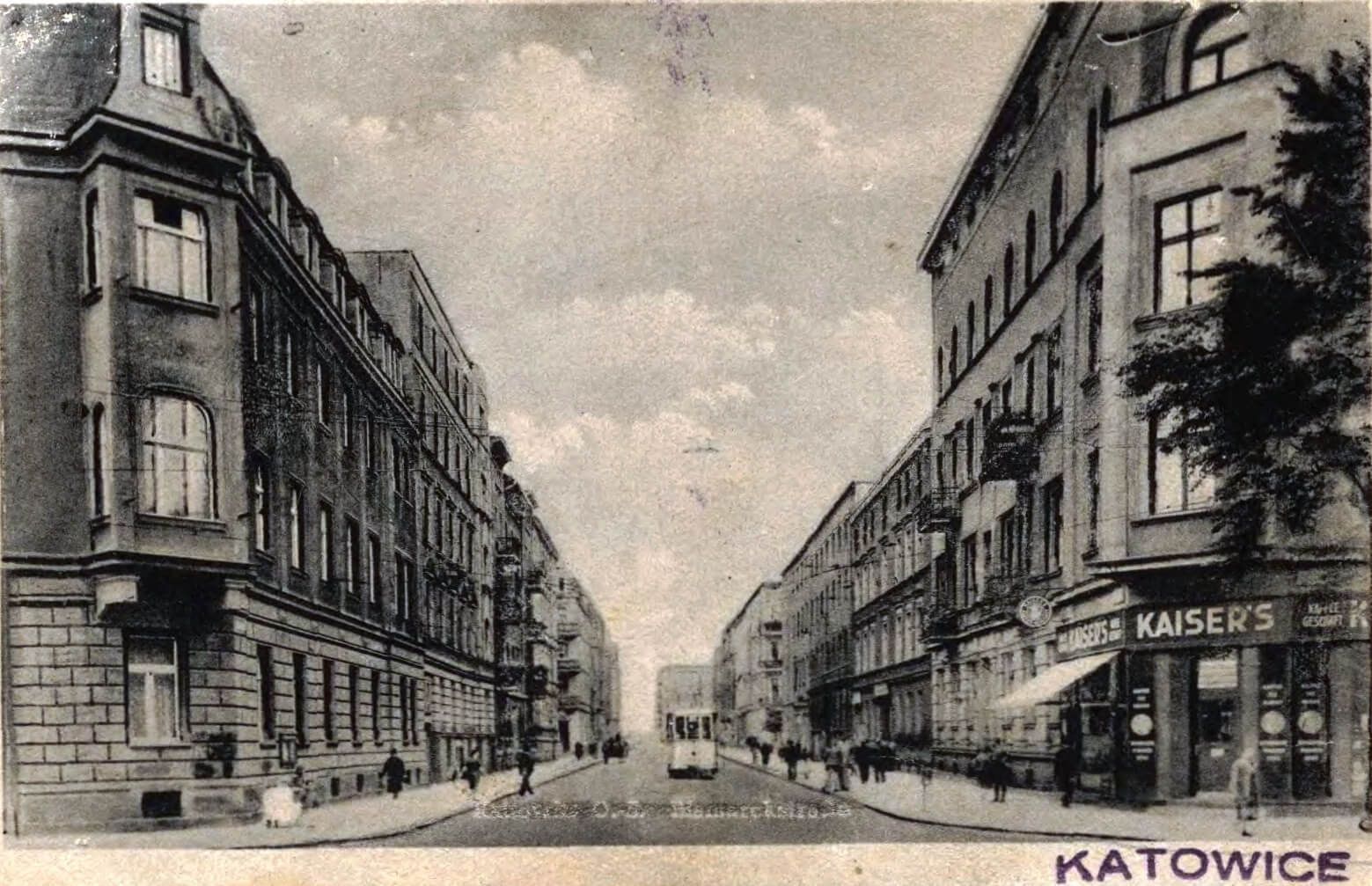 Gliwicka, lata 1939-1945.