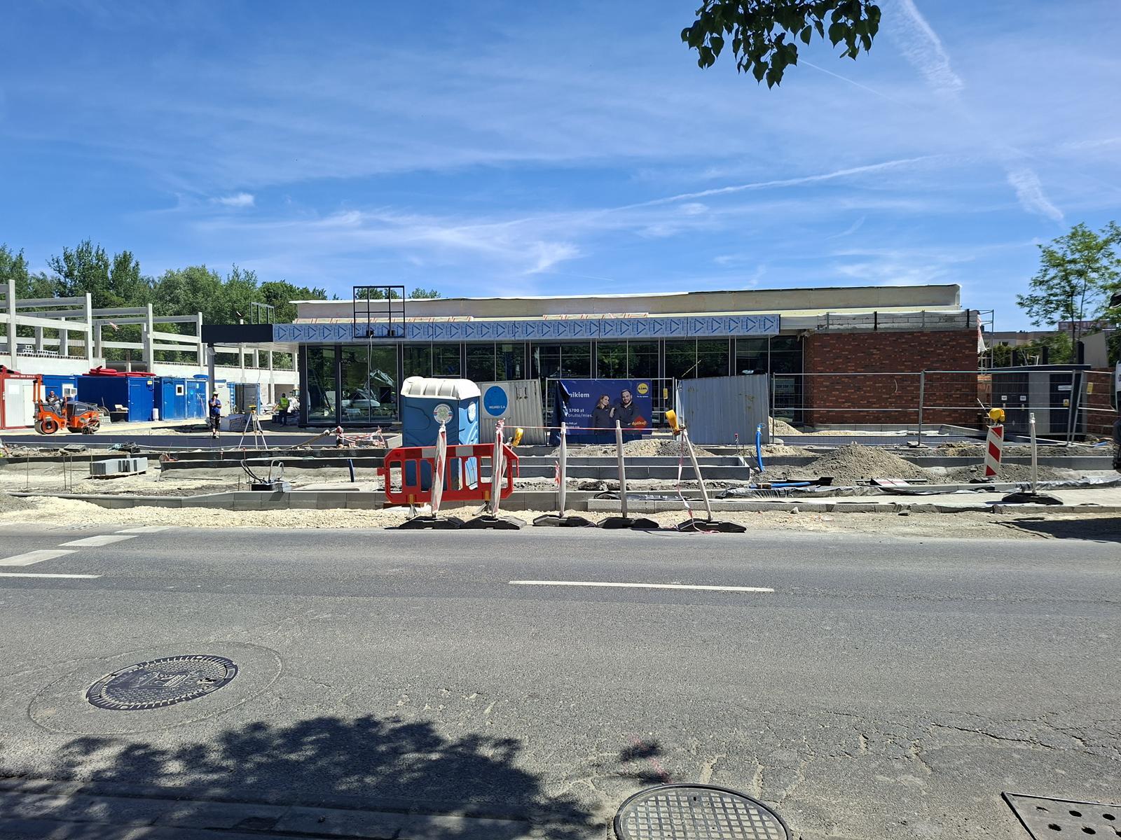 Lidl Nikiszowiec budowa 6