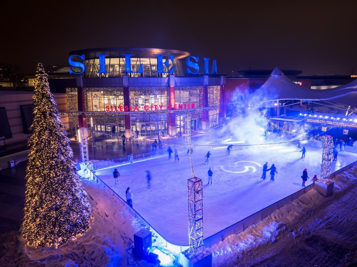 Lodowisko w Silesia City Center (fot. SCC)