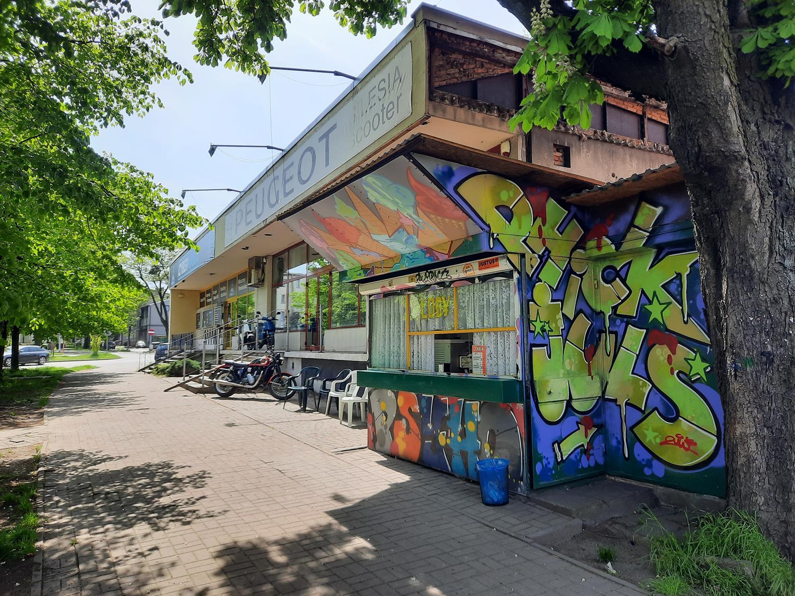 Budka z lodami pani Teresy, Katowice Załęże