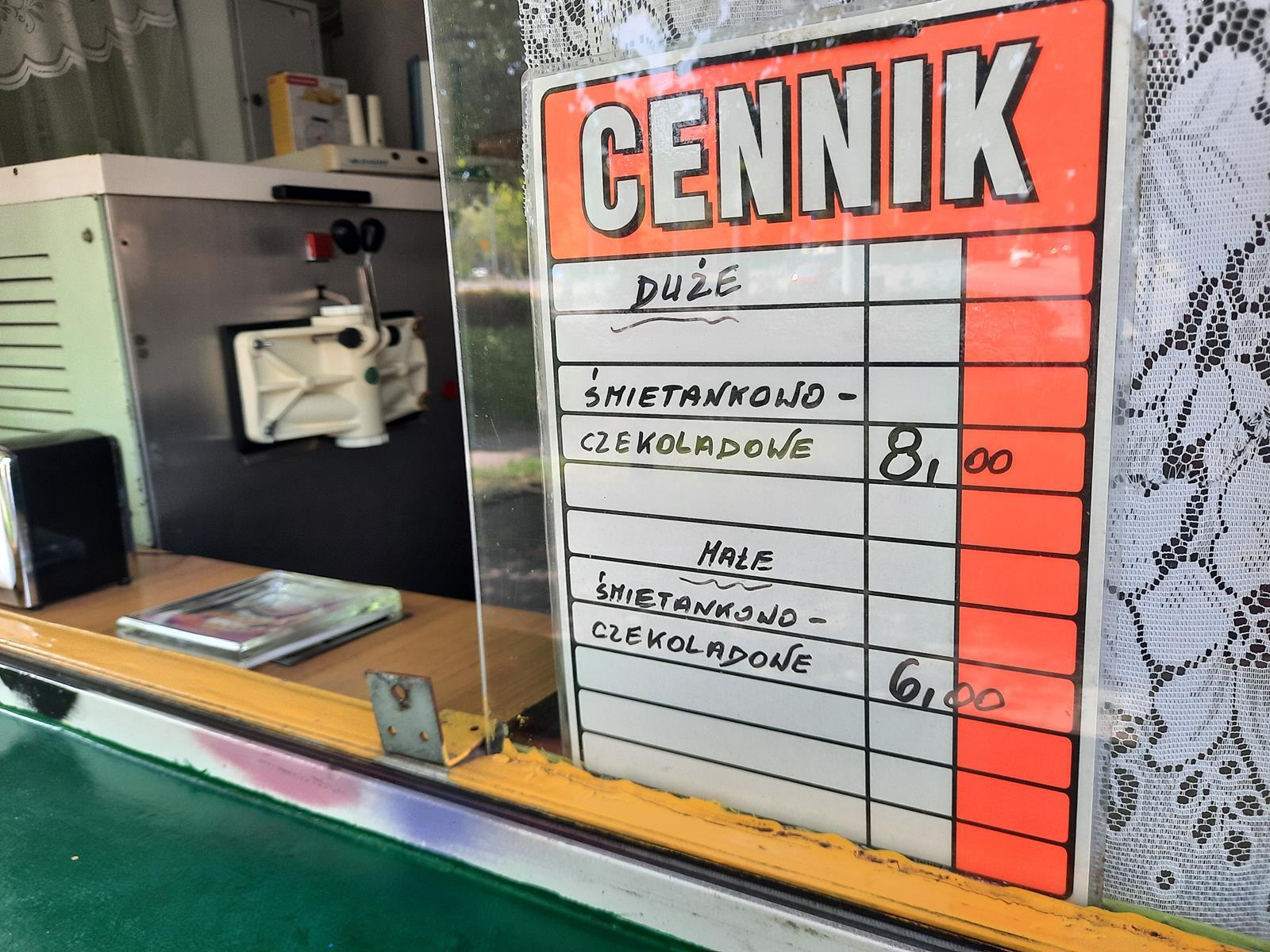 Budka z lodami pani Teresy, Katowice Załęże
