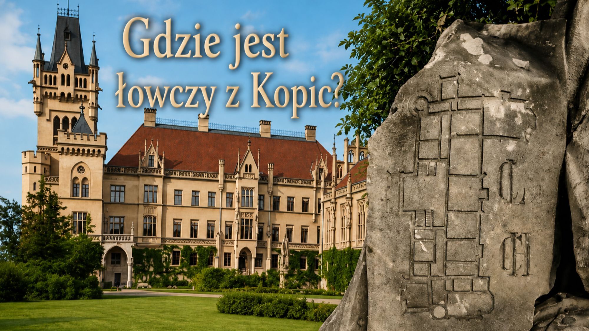 Z Kopic skradziono cenną rzeźbę. Przedstawiała łowczego – Hansa Ulricha Schaffgotscha. Pomóżmy ją odnaleźć!