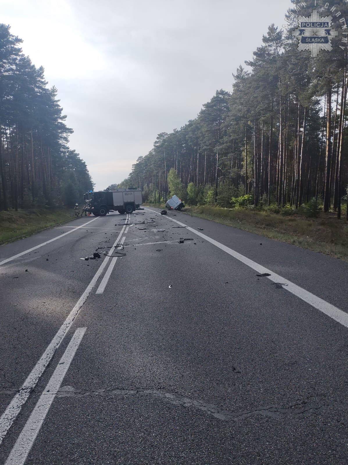 Wypadek w Lublińcu