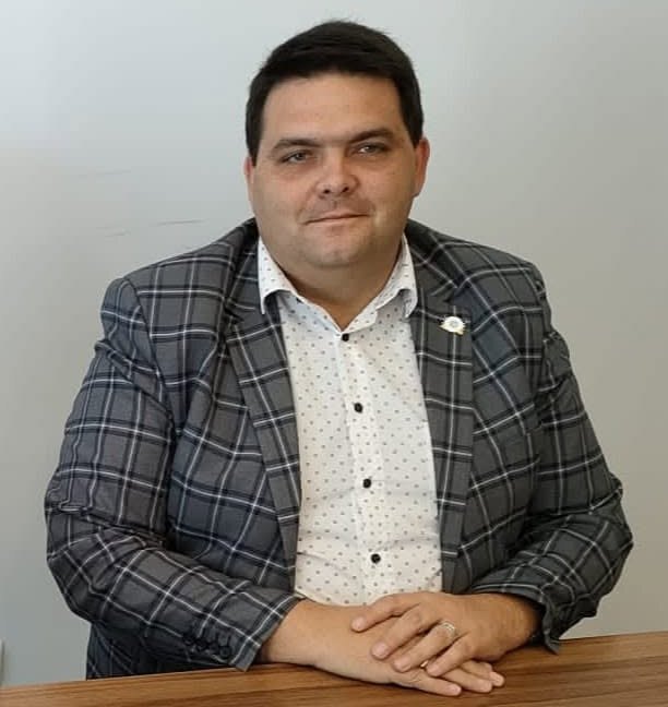 Łukasz Pach - dyrektor Wojewódzkiego Pogotowia Ratunkowego w Katowicach. 17 lipca 2023