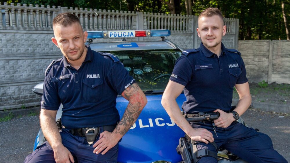 ﻿W telewizji WP wystąpią dwaj policjanci z Mikołowa ﻿- ﻿mł. asp. Sebastian Kapias oraz sierż. Dawid Furman.