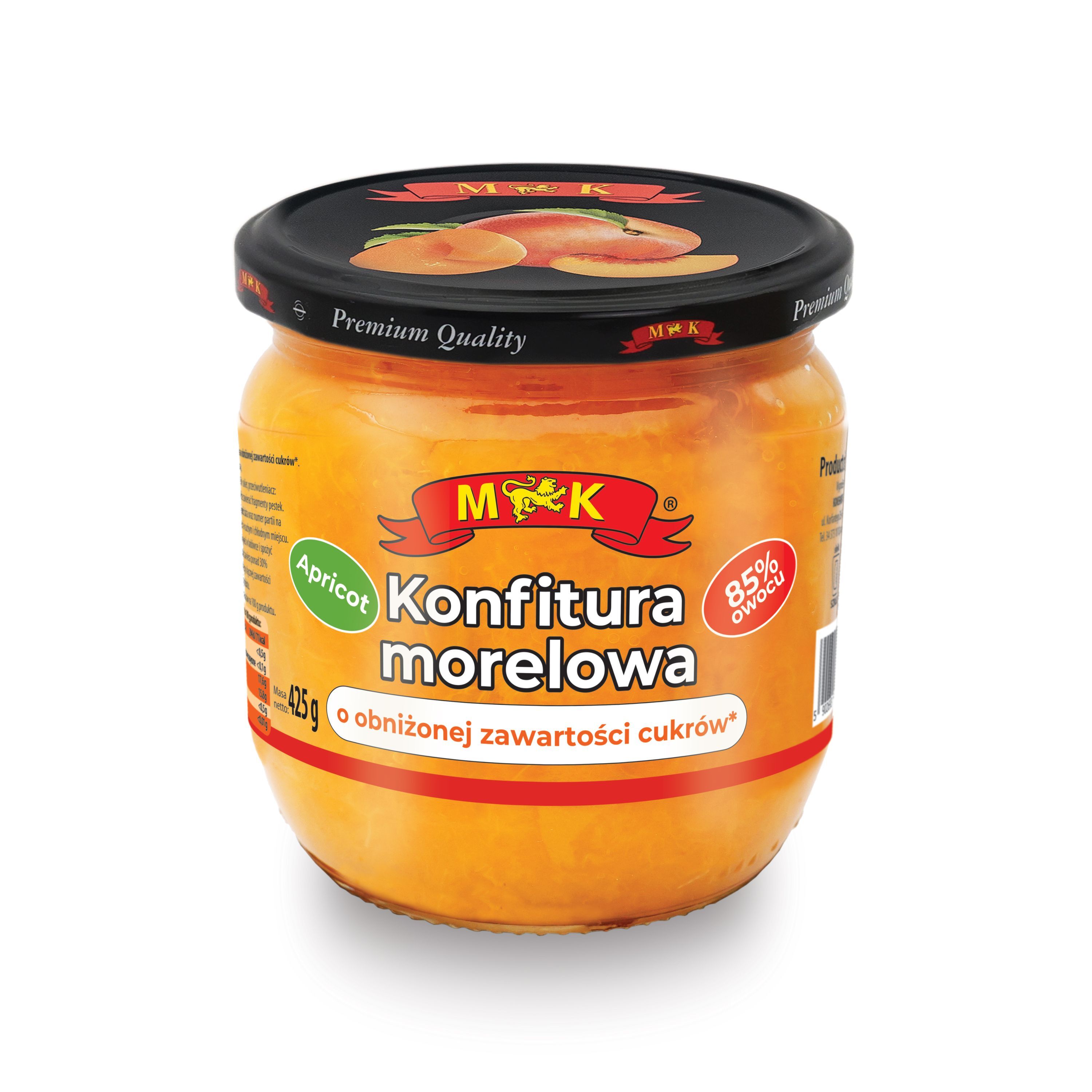 MK Konfitura morelowa 425g