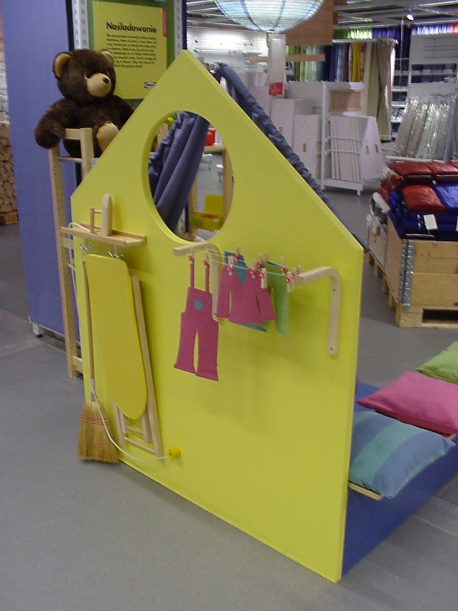 IKEA Katowice 2000 r, wnętrze dziecięce