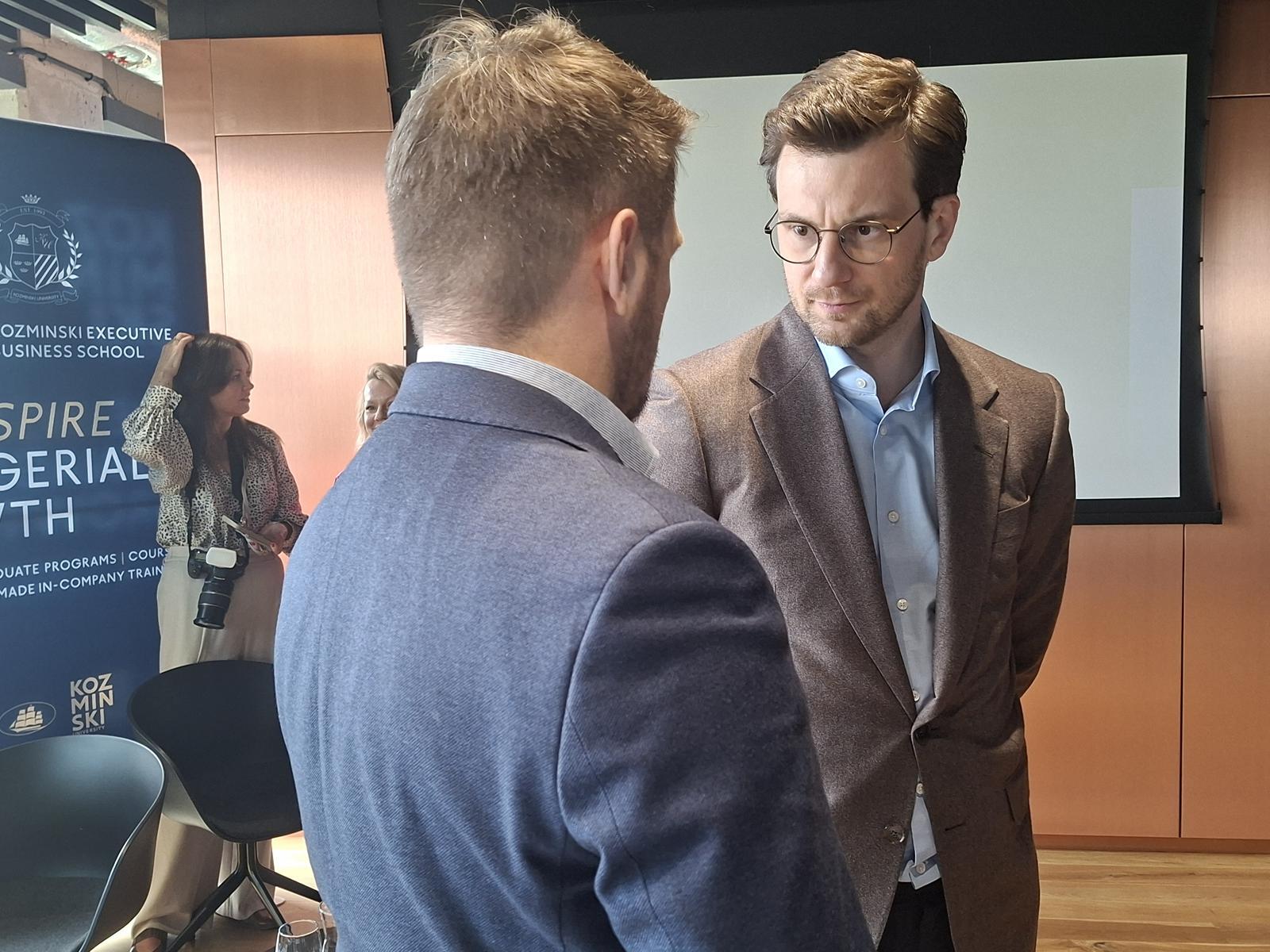 Maciej Biskupski i Tomasz Domogała