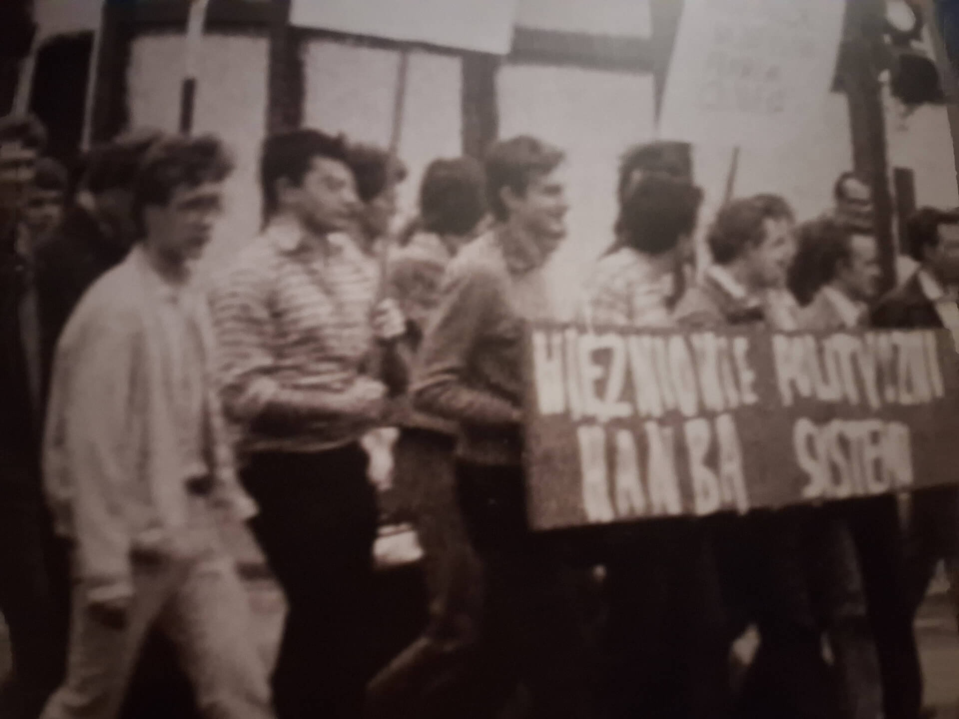 Marsz w Obronie Więzionych za Przekonania 25 maja 1981  roku