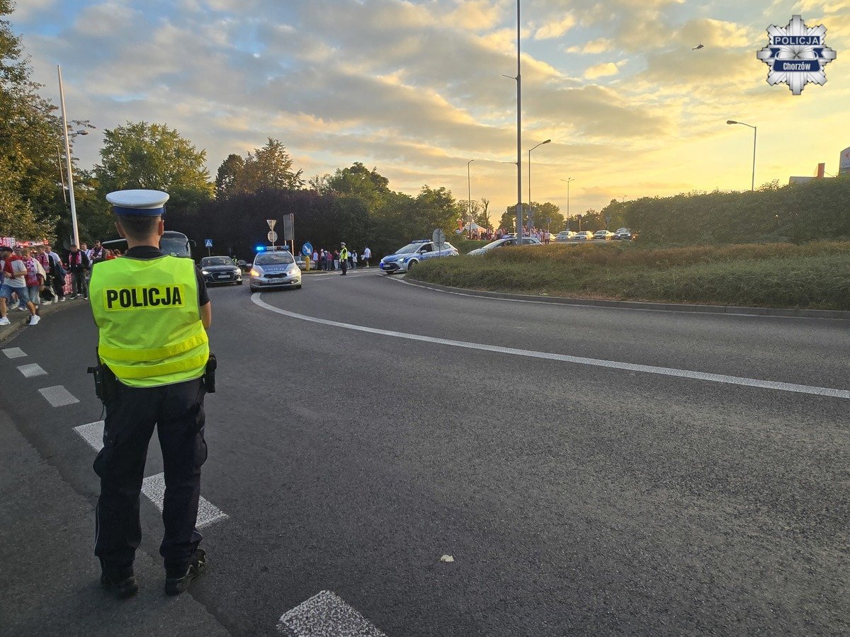 Mecz Polska Finlandia policja 1