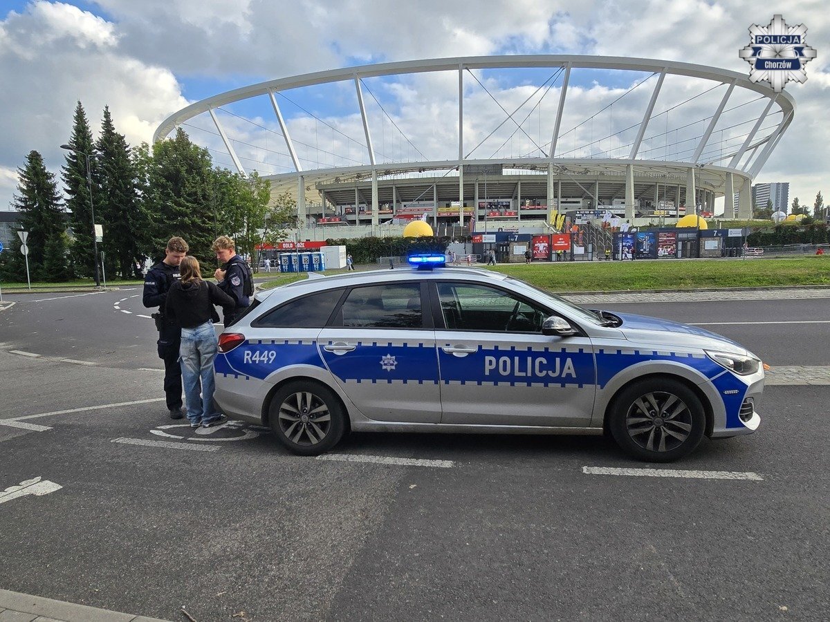 Mecz Polska Finlandia policja 2