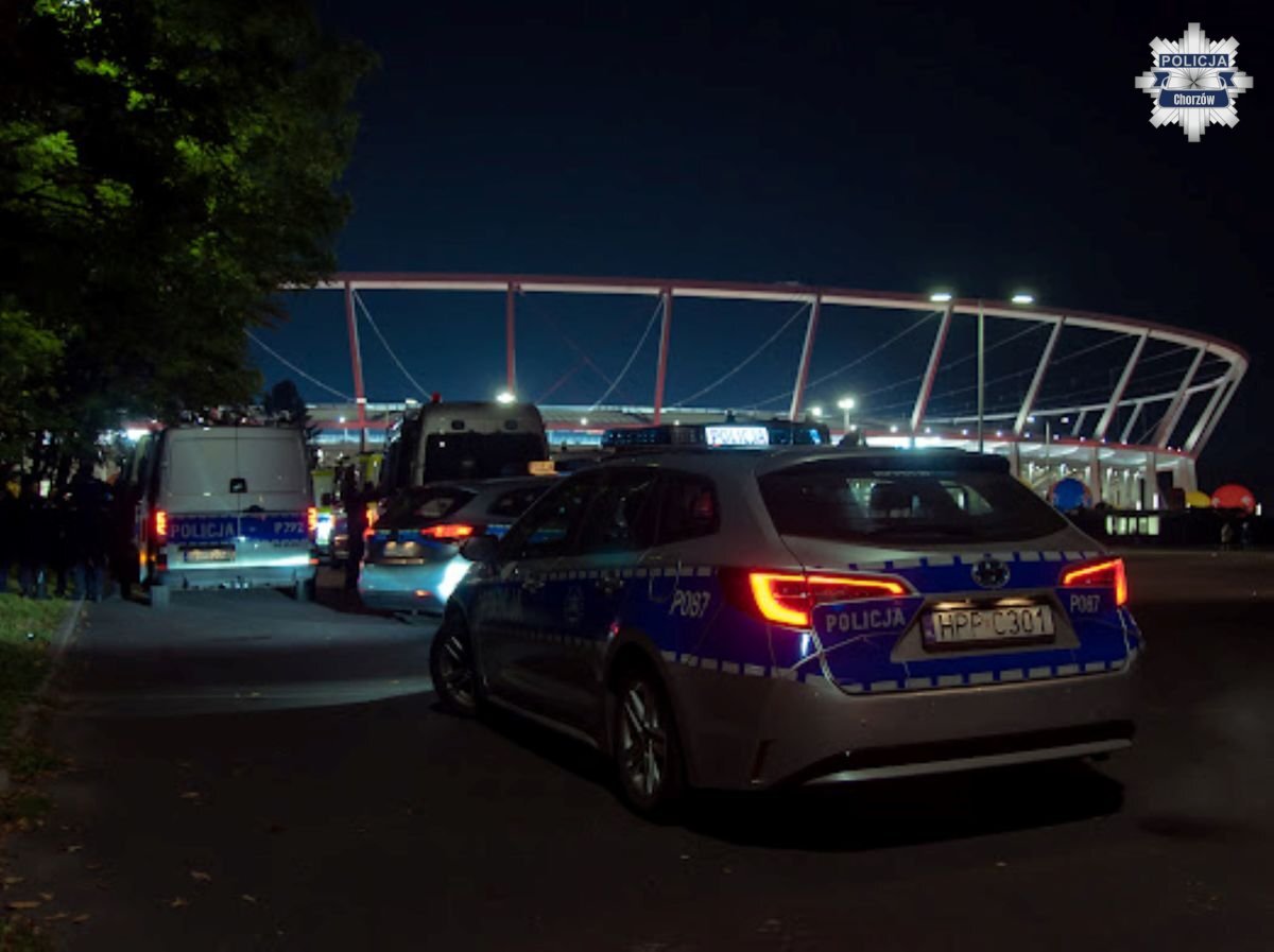 Mecz Polska Finlandia policja 9