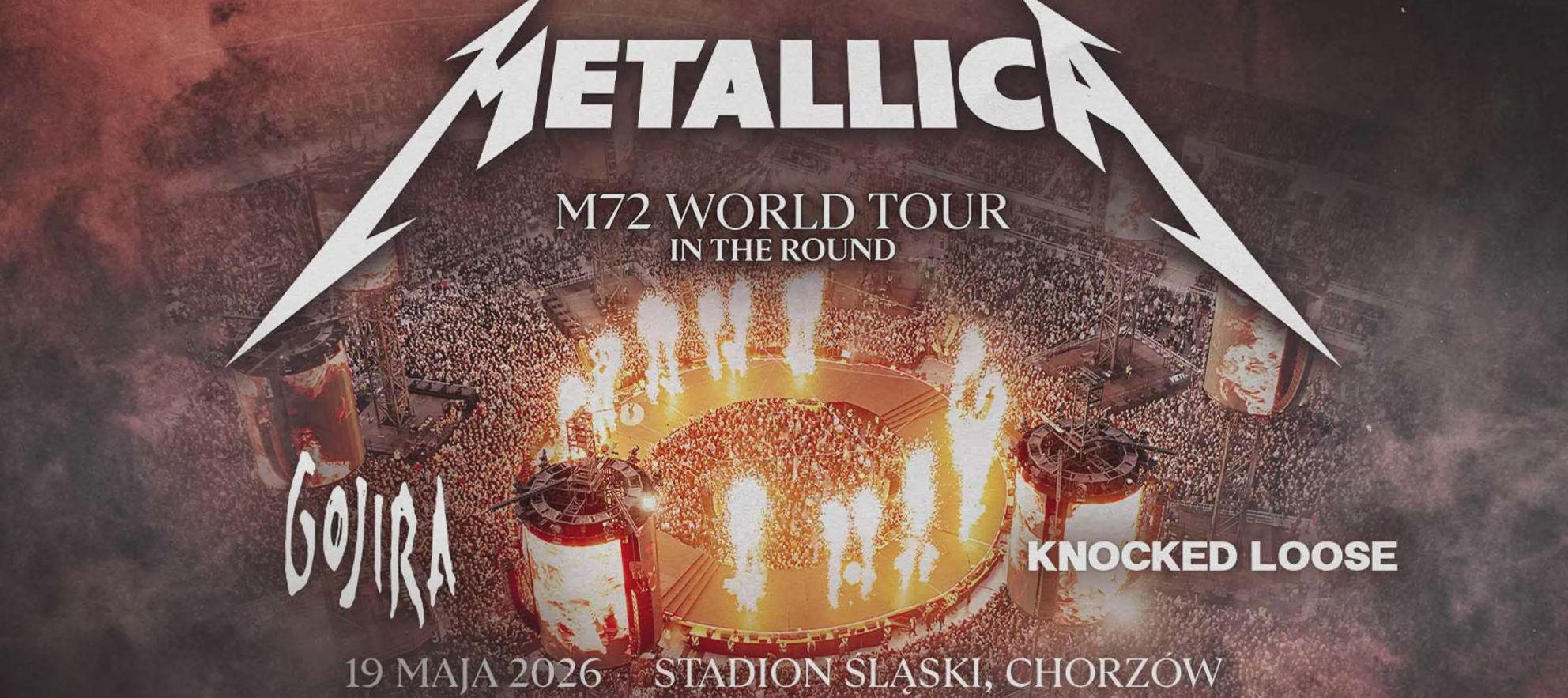 Metallica zagra w Chorzowie w 2026 r.