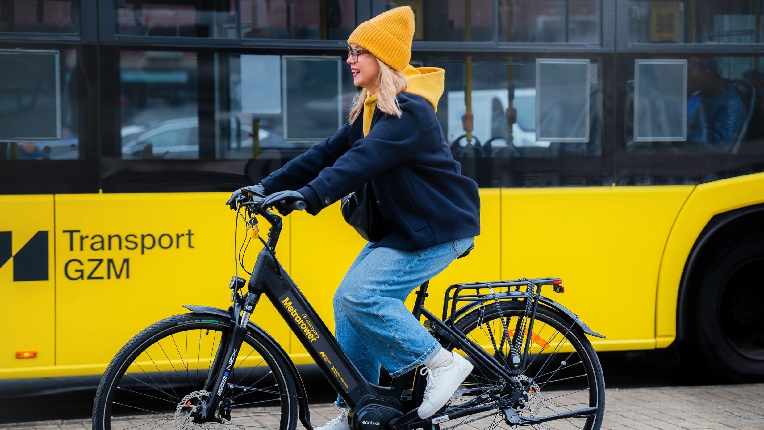 Nowa forma podróżowania, czyli E-metrorower Transportu GZM