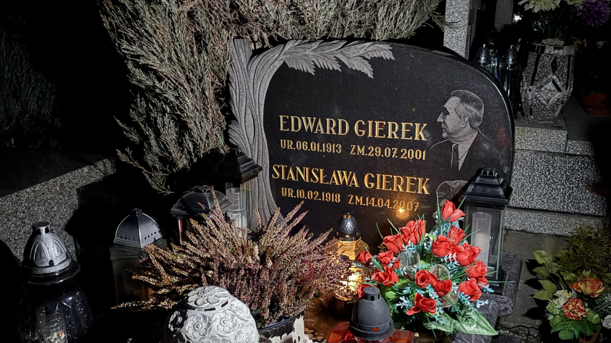 Miejsce spoczynku Edwarda Gierka