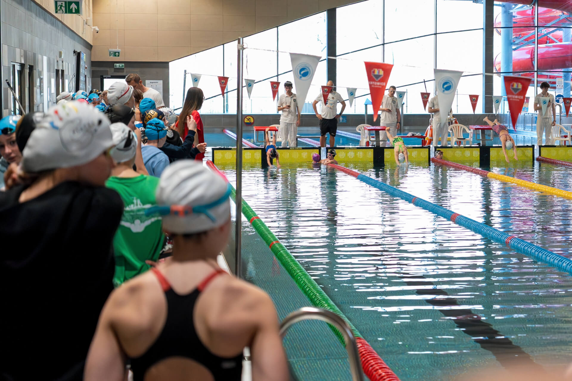 Miejskie baseny w Katowicach od lat są jednymi z najchętniej odwiedzanych obiektów sportowo rekreacyjnych w mieście Fot KAW