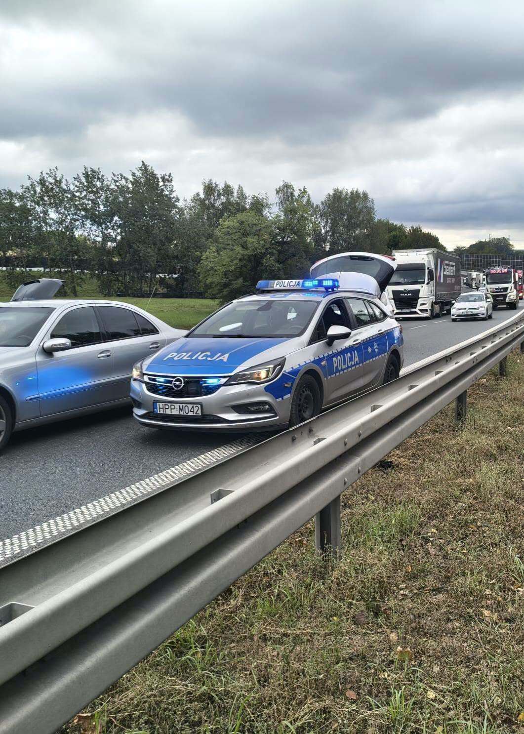 Mysłowice. Wypadek na drodze ekspresowej S1. 23 września 2026