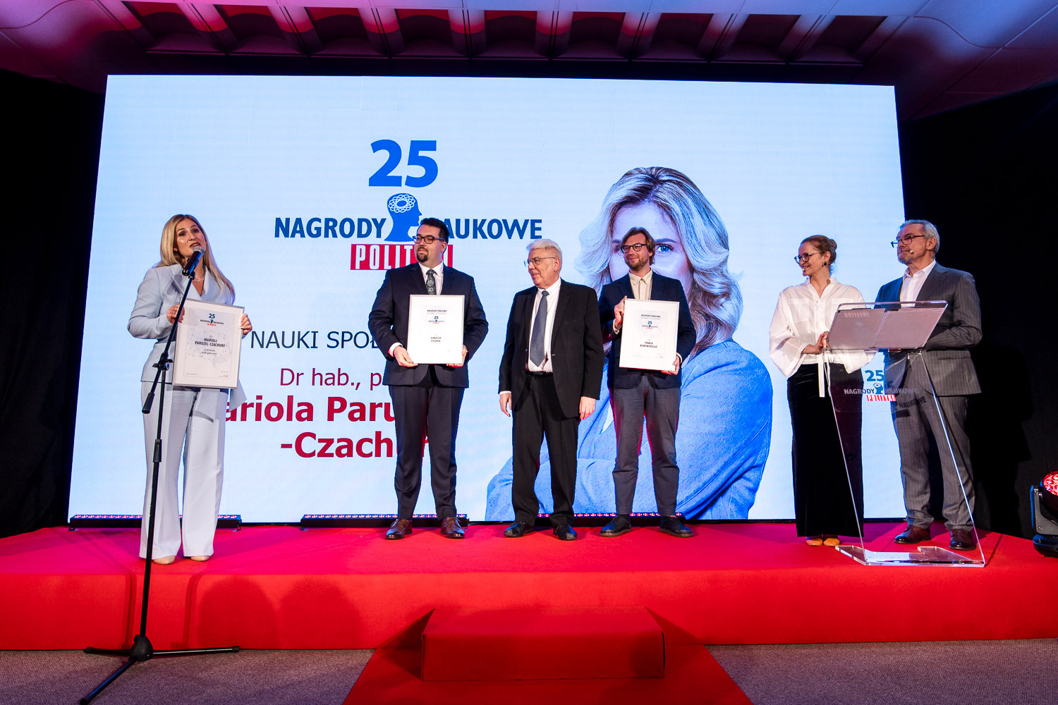 Nagrody Naukowe POLITYKI 2025, gala, 19.10 Warszawa