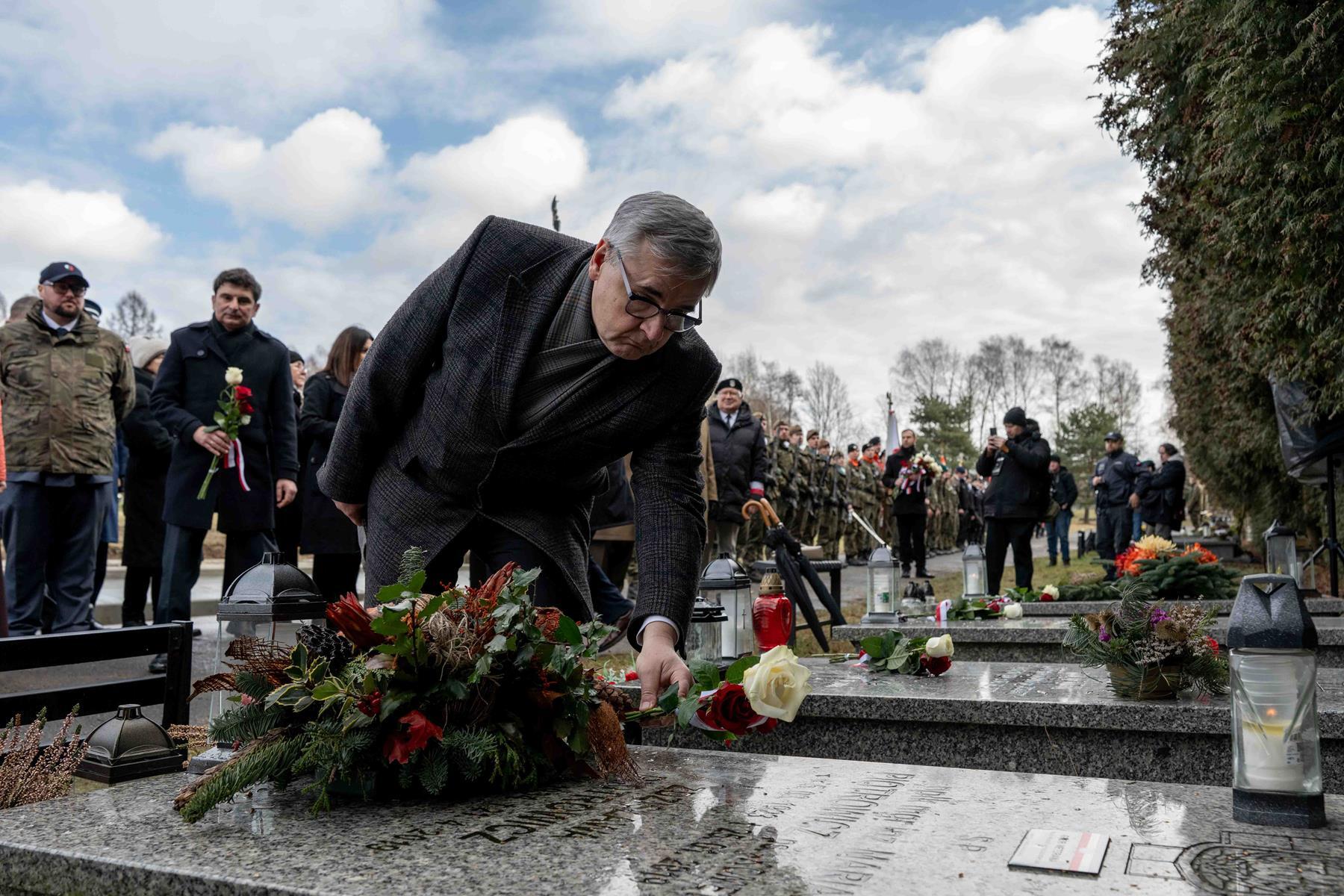 Narodowy Dzień Pamięci Żołnierzy AK na Cmentarzu Komunalnym w Katowicach 17