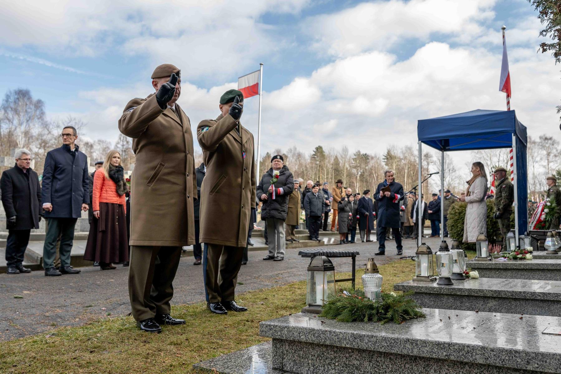 Narodowy Dzień Pamięci Żołnierzy AK na Cmentarzu Komunalnym w Katowicach 20