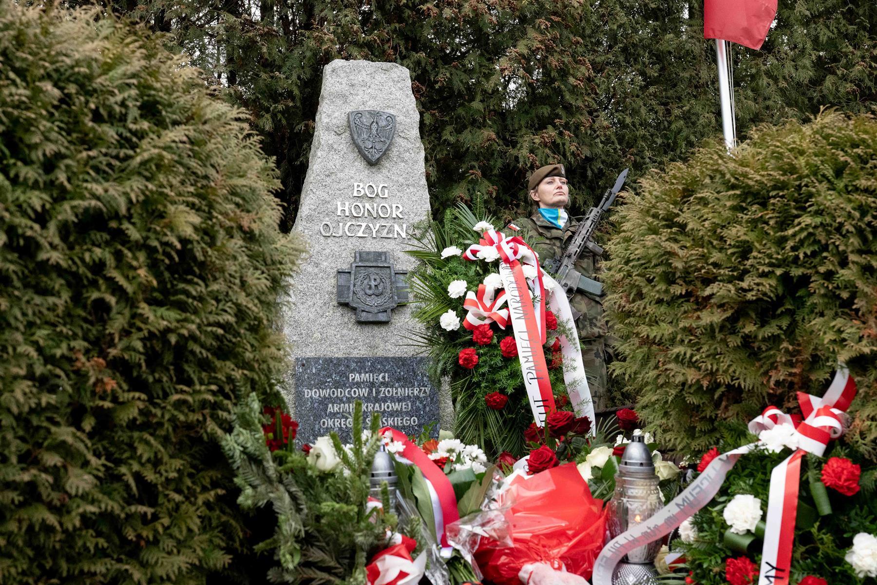 Narodowy Dzień Pamięci Żołnierzy AK na Cmentarzu Komunalnym w Katowicach 29