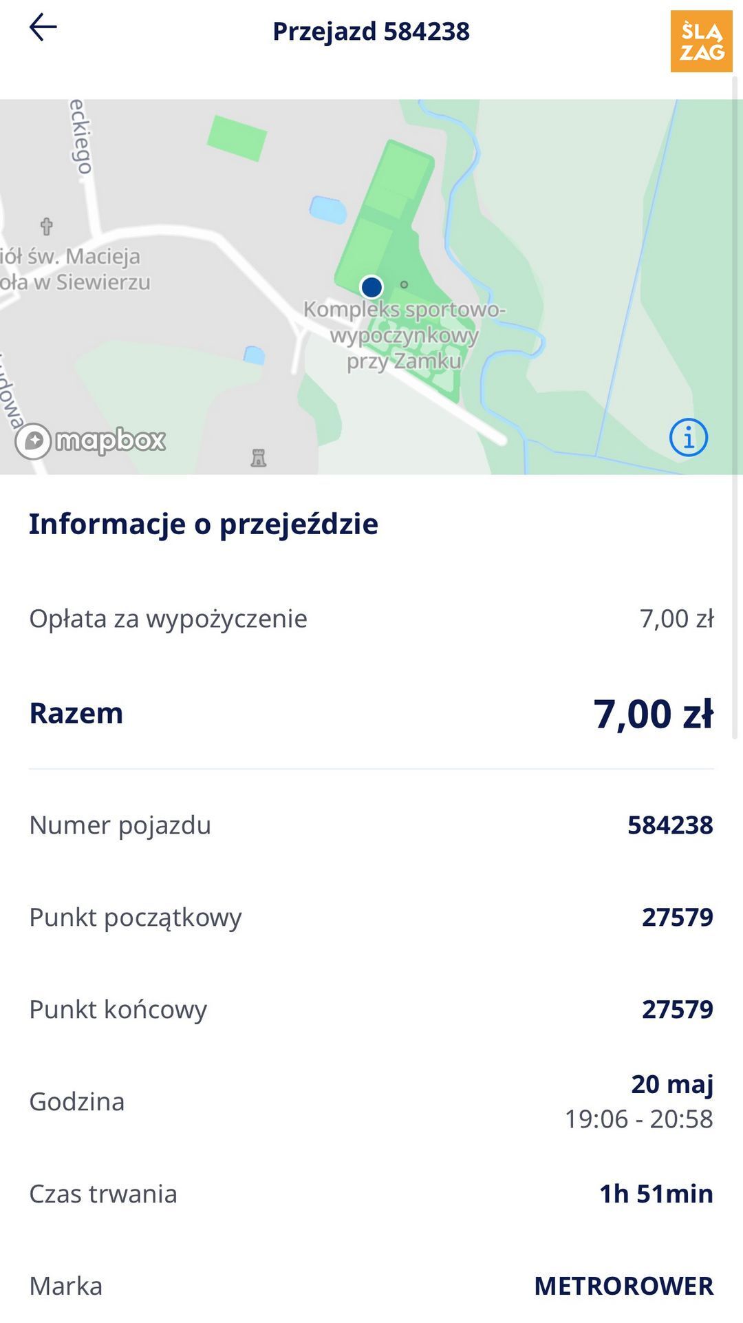 Podsumowanie wycieczki Metrorowerem po Siewierzu. 20 maja 2026