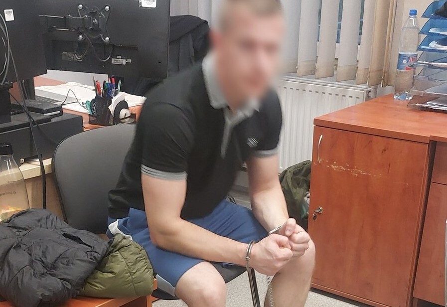 Niebezpieczny przestępca został zatrzymany