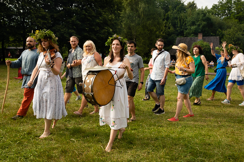 Noc Kupaly skansen Chorzów