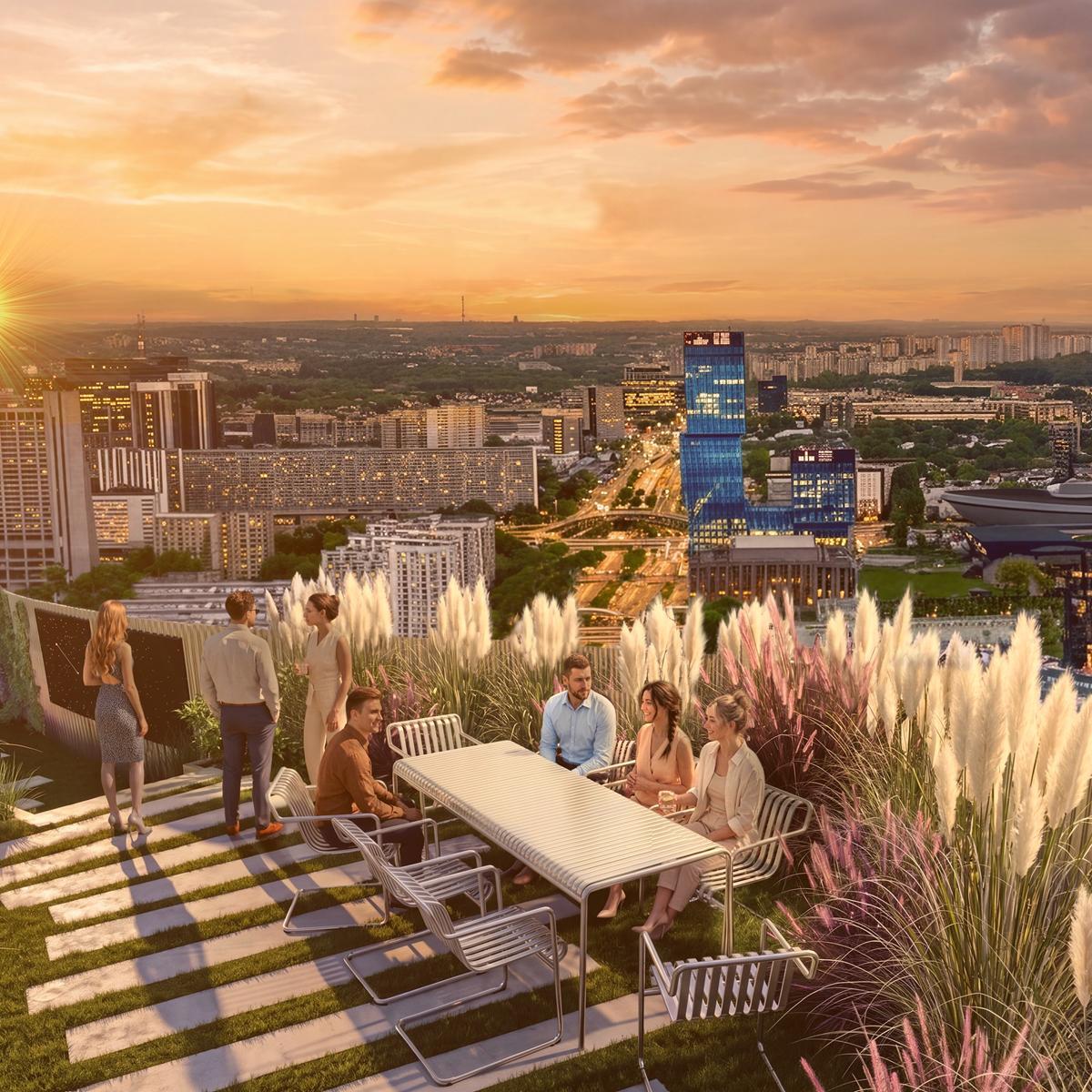 Nowa Gwiazda Katowice, taras