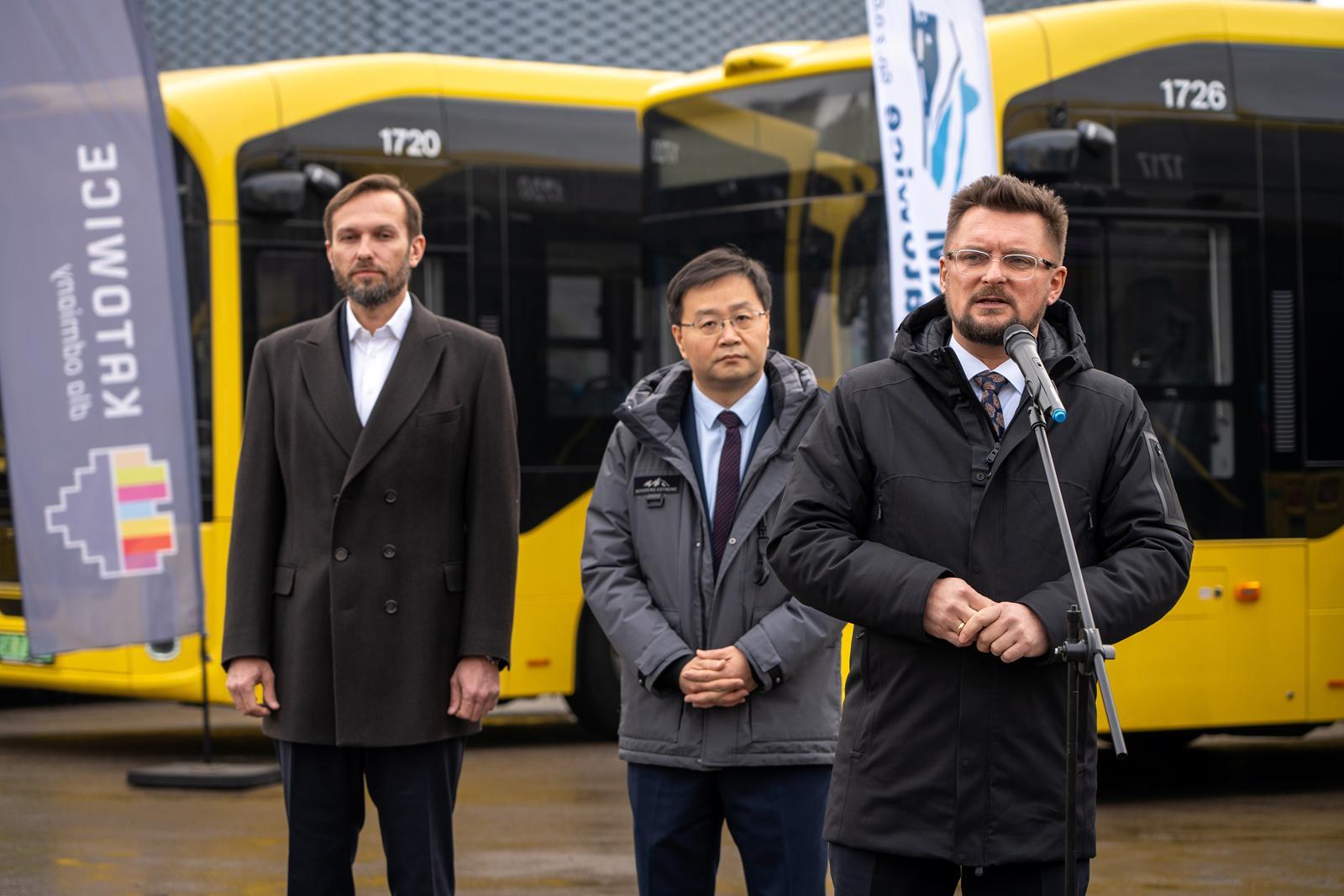 Nowe autobusy elektryczne Yutong Katowice 01
