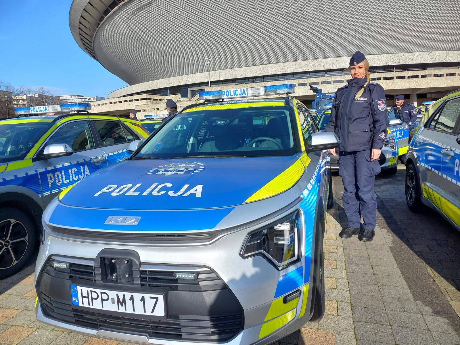Nowe radiowozy dla śląskiego garnizonu policji